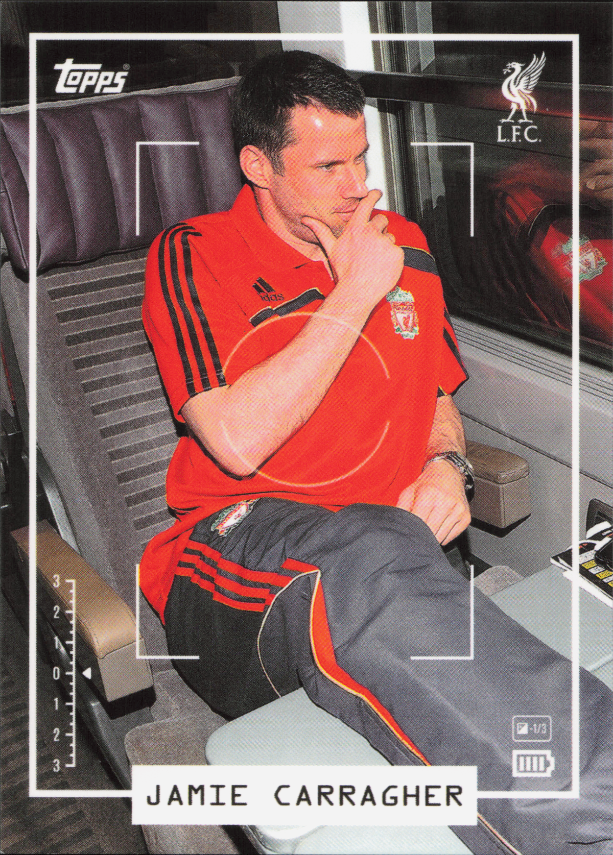 Jamie Carragher Topps Focus Liverpool