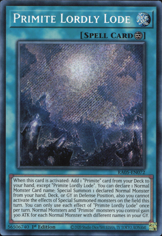 Primite Lordly Lode (V.3 - Secret Rare)
