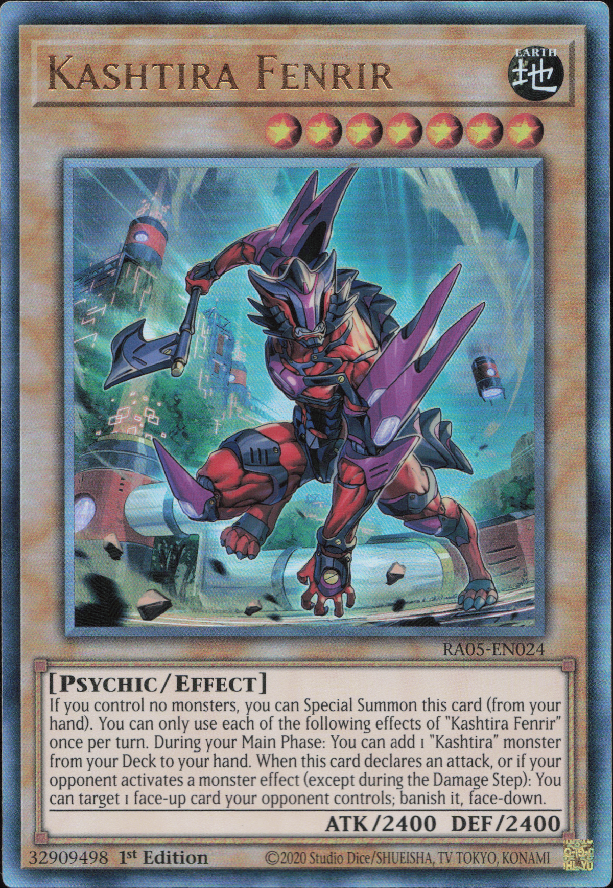 Kashtira Fenrir (V.6 - Ultimate Rare)