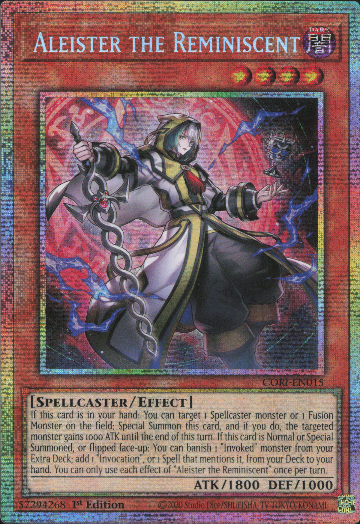 Aleister the Reminiscent (V.2 - Starlight Rare)