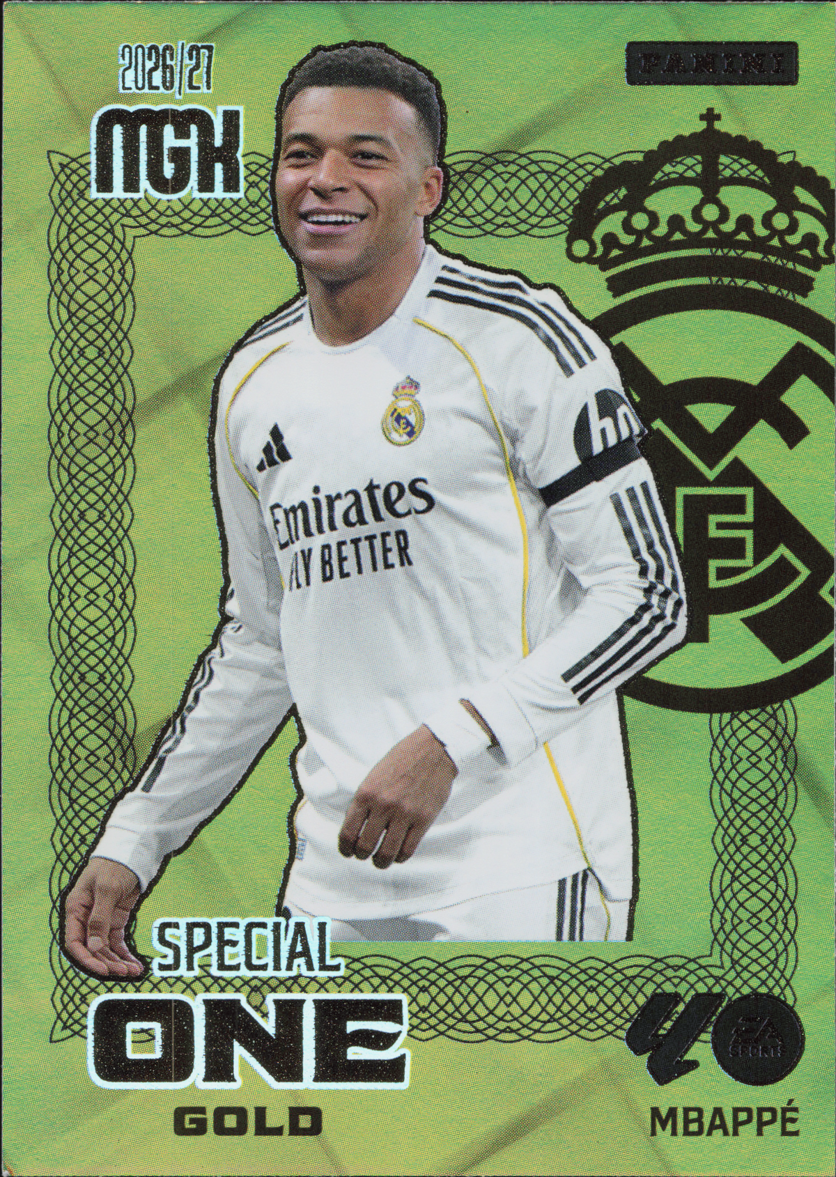 Kylian Mbappe Special One Gold Panini MGK La Liga