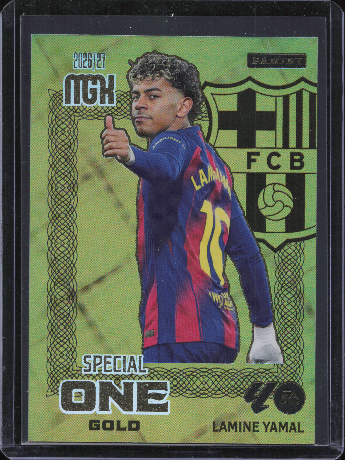 Lamine Yamal Special One Gold Panini MGK La Liga