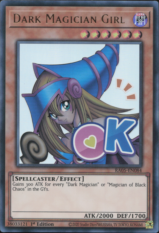Dark Magician Girl (V.1 - Ultra Rare)