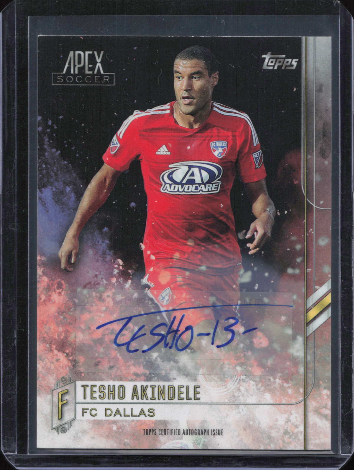 Tesho Akindele Autograph Topps Apex