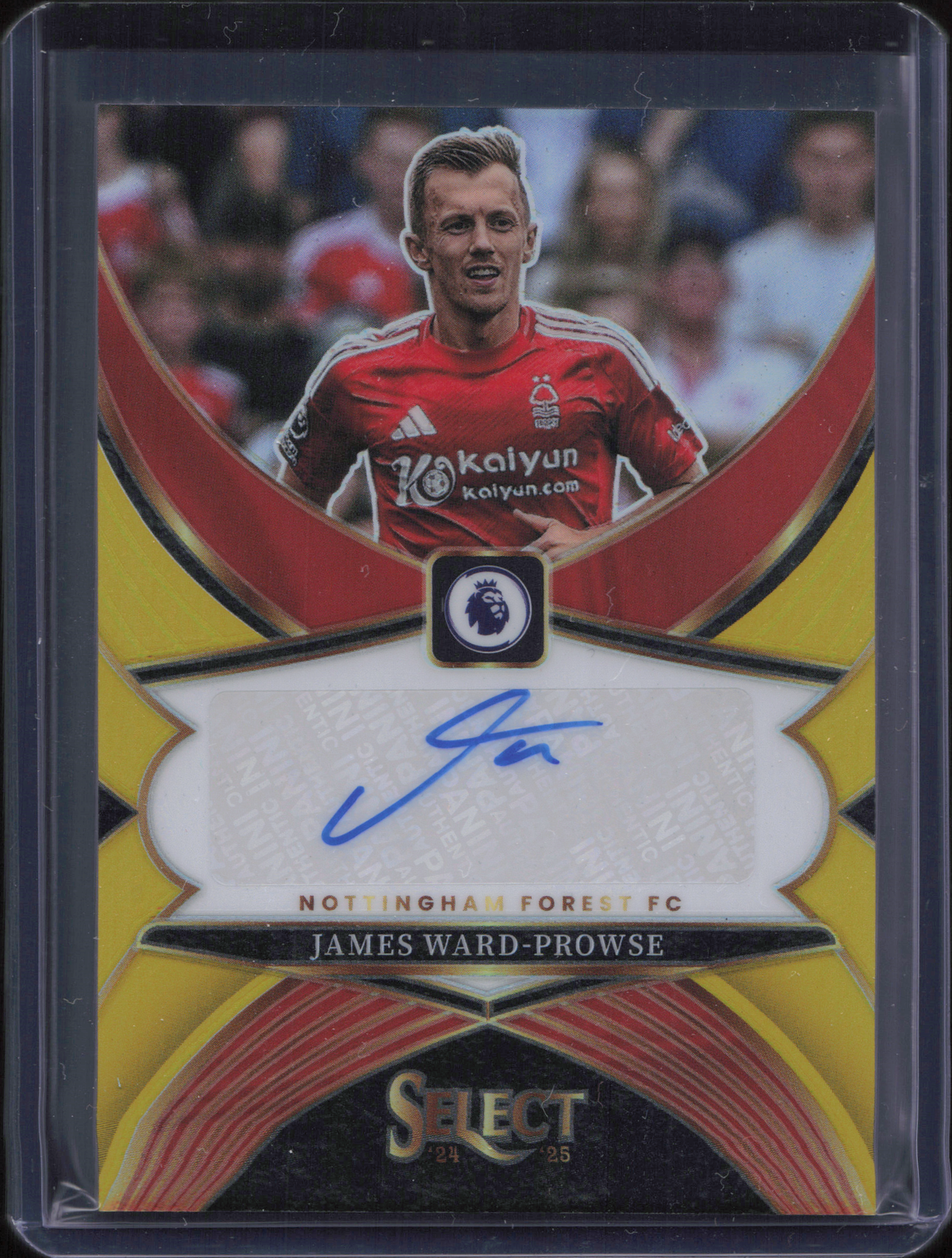 James Ward-Prowse Autograph Numbered /10 Panini Select EPL