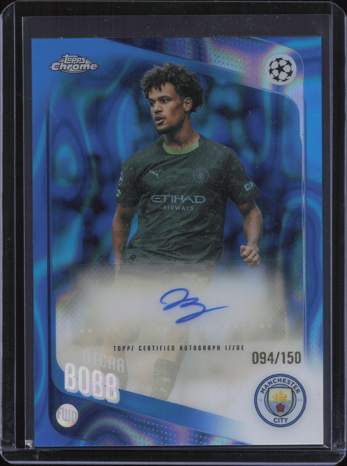 Oscar Bobb Autograph Numbered /150 Topps Chrome UCC