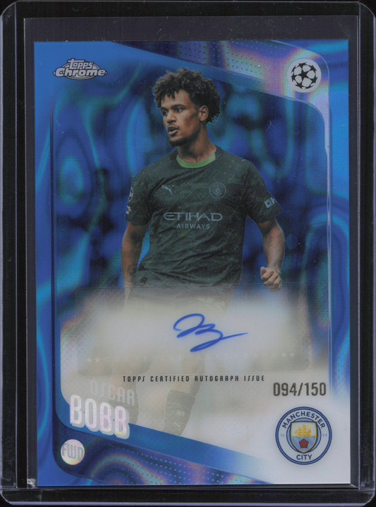 Oscar Bobb Autograph Numbered /150 Topps Chrome UCC
