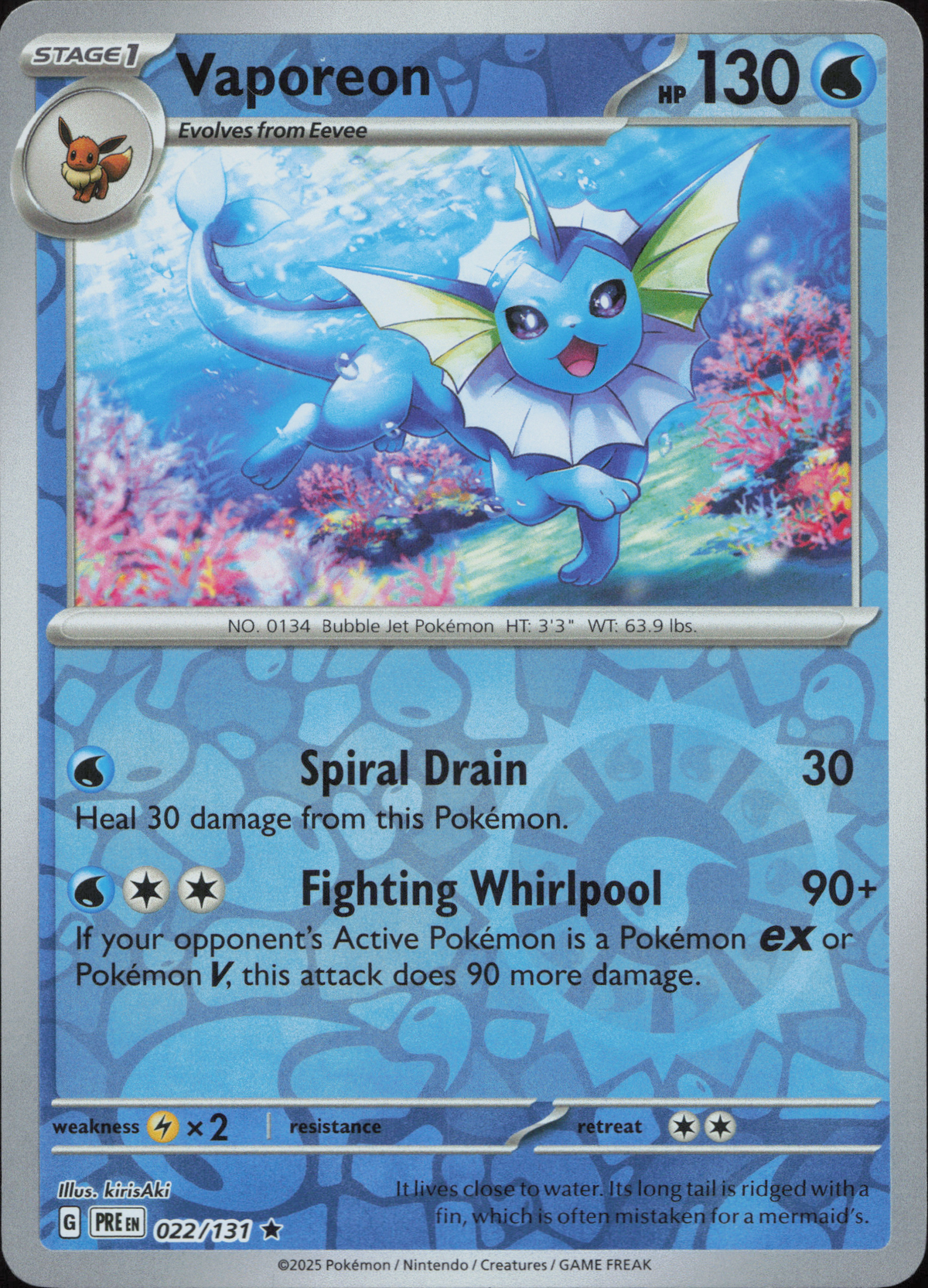Vaporeon (PRE 022)