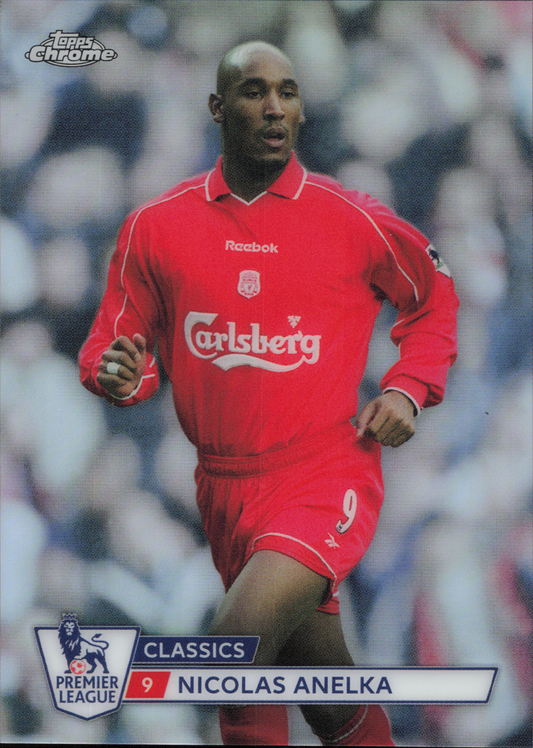 Nicolas Anelka Chrome Classics Topps Flagship EPL