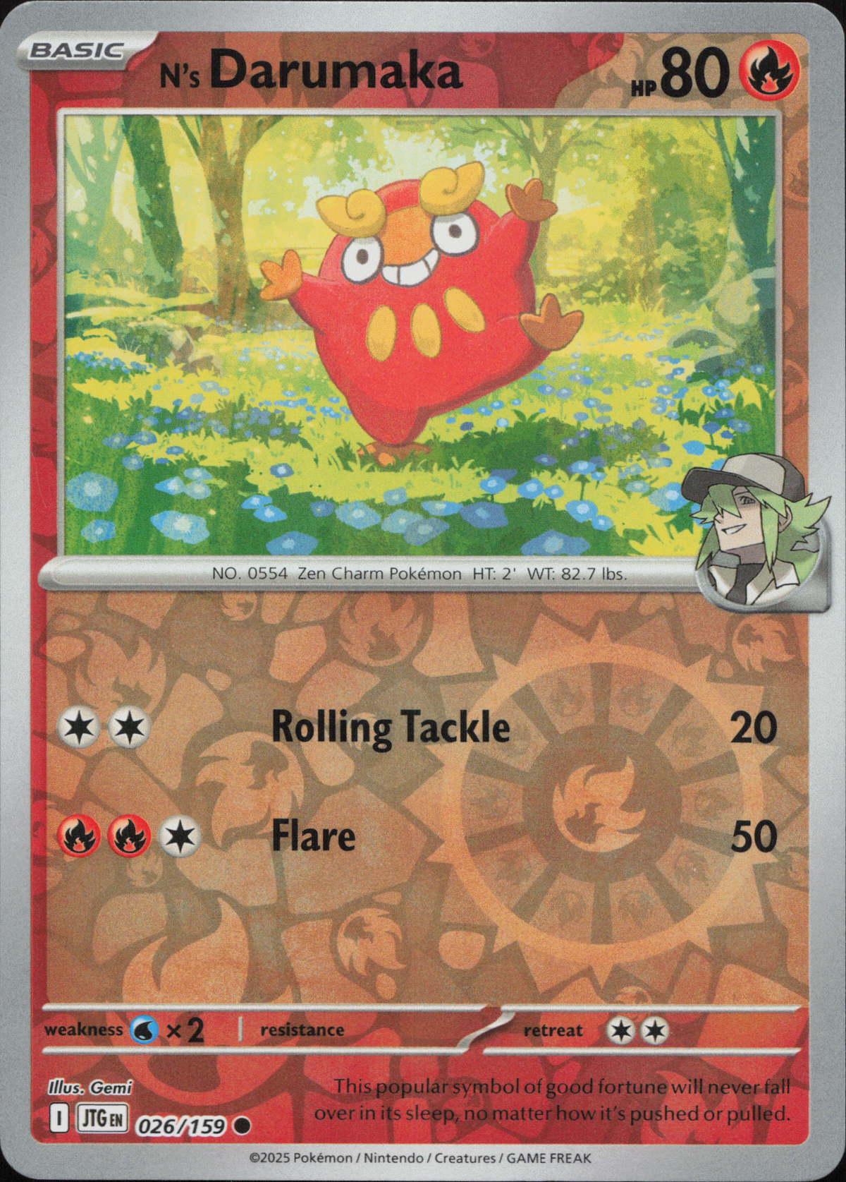N's Darumaka (JTG 026)