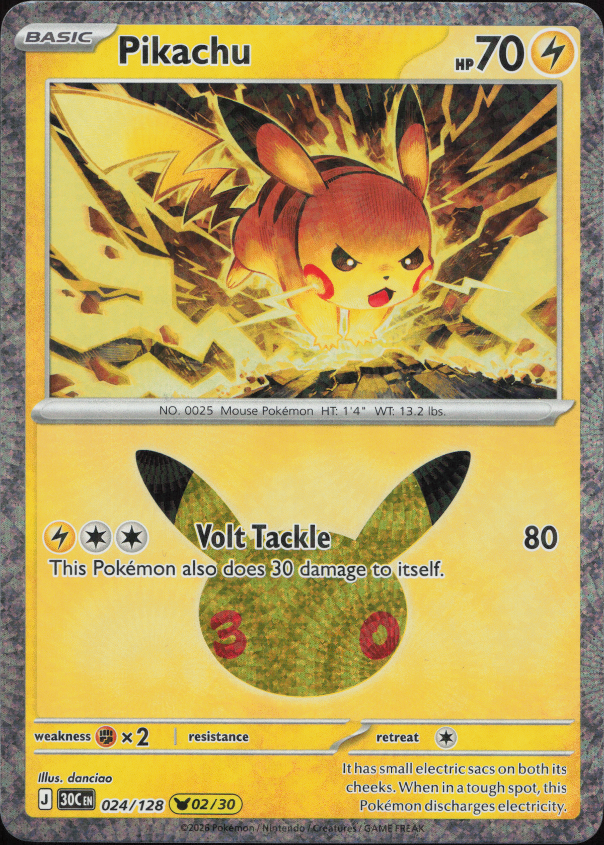 Pikachu (30C 024)