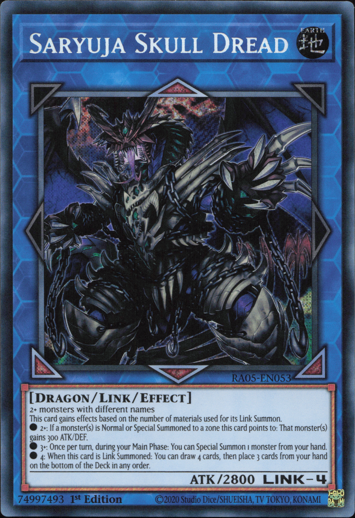 Saryuja Skull Dread (V.3 - Secret Rare)