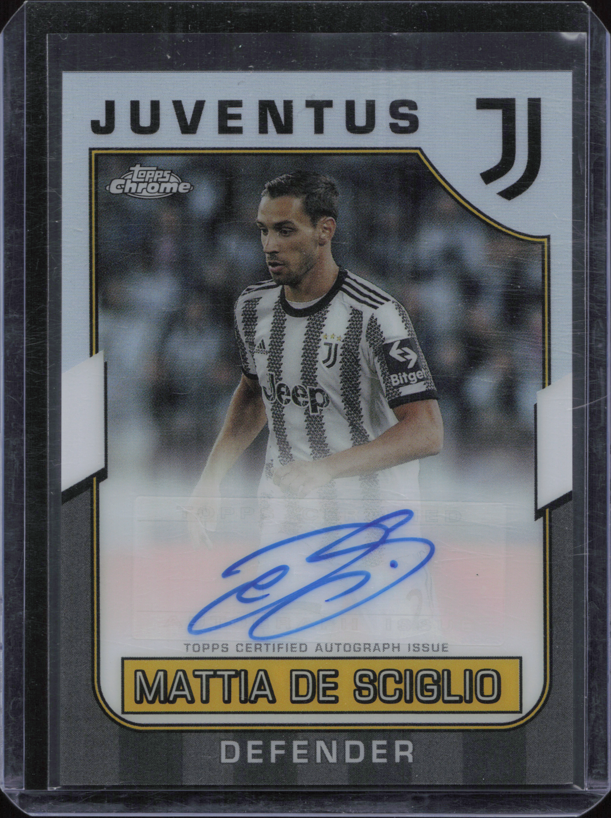 Mattia De Sciglio Autograph Topps Chrome Juventus