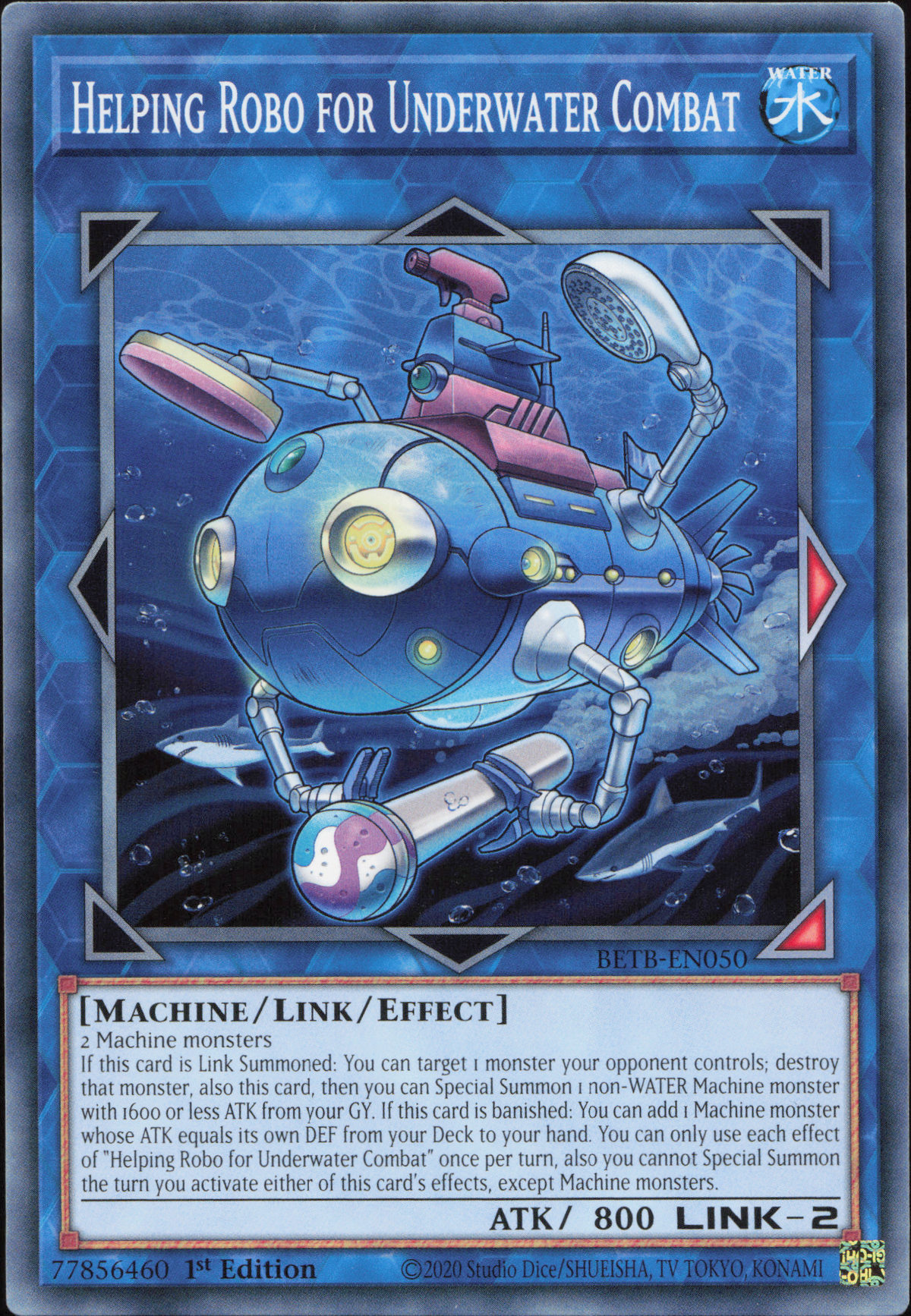 Helping Robo for Underwater Combat