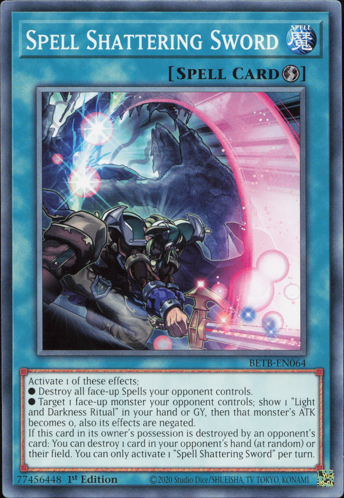 Spell Shattering Sword