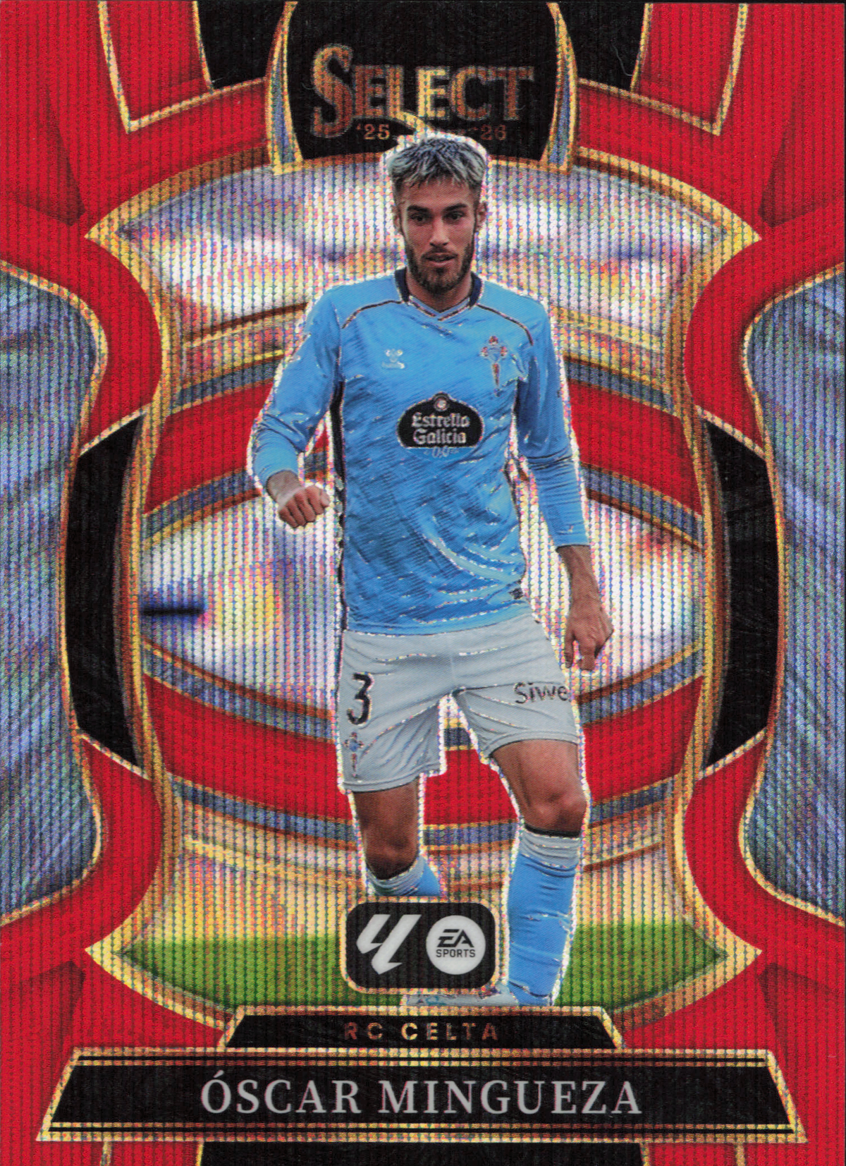 Oscar Mingueza Numbered /59 Panini Select La Liga