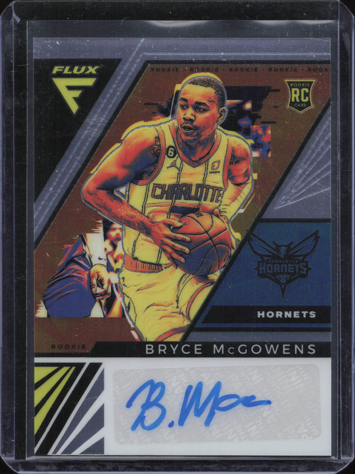 Bryce McGowens Rookie Autograph Panini Flux