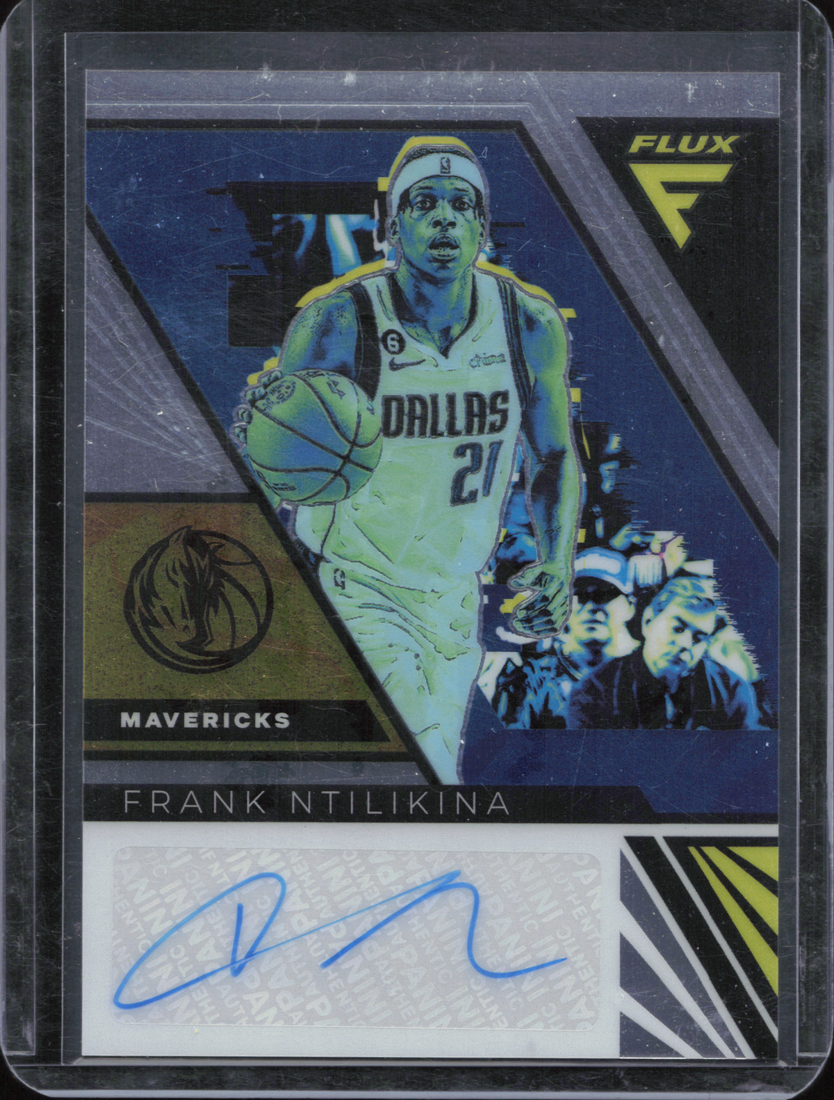 Frank Ntilikina Autograph Panini Flux