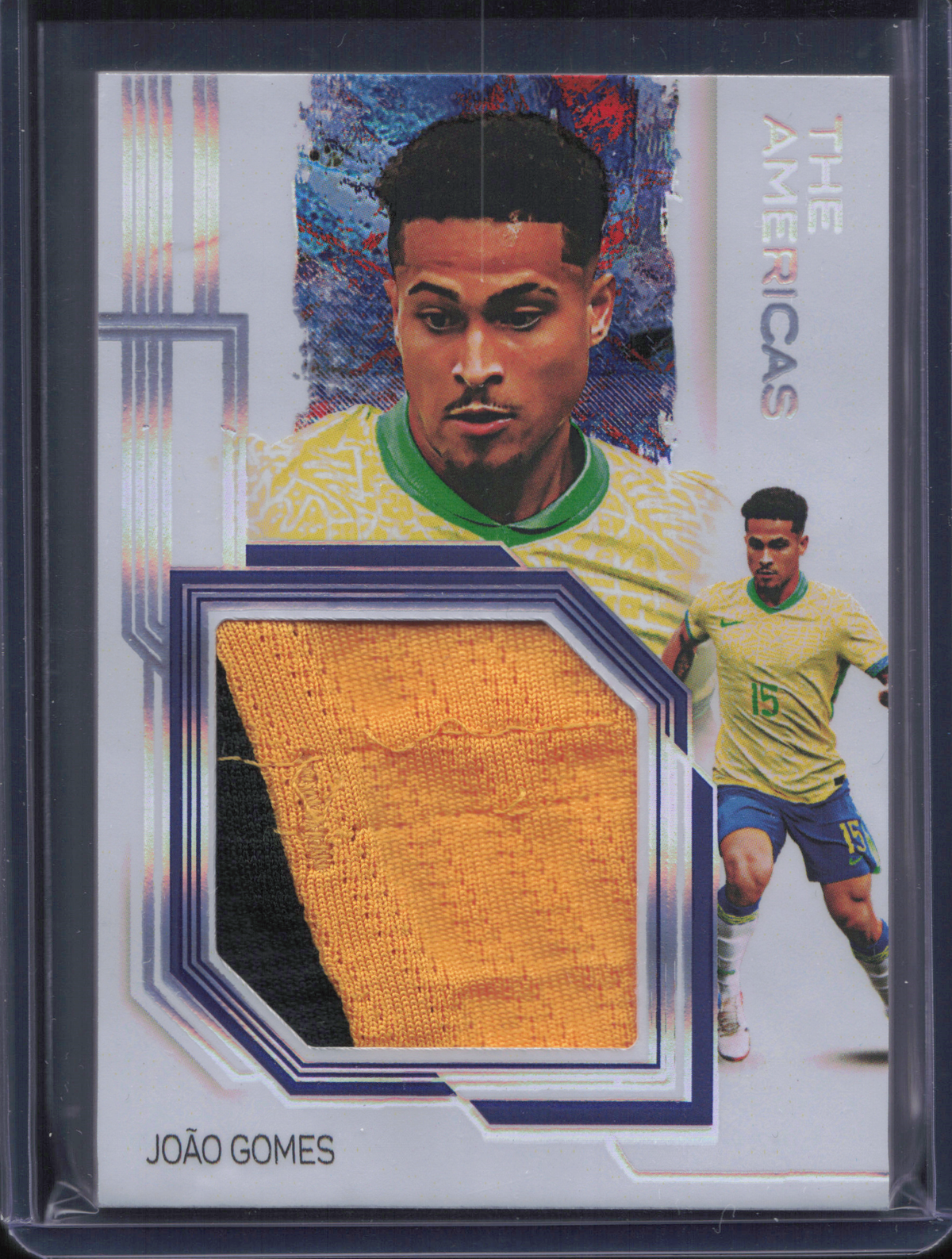 Joao Gomez Game-Worn Patch Numbered /03 Futera Incredible