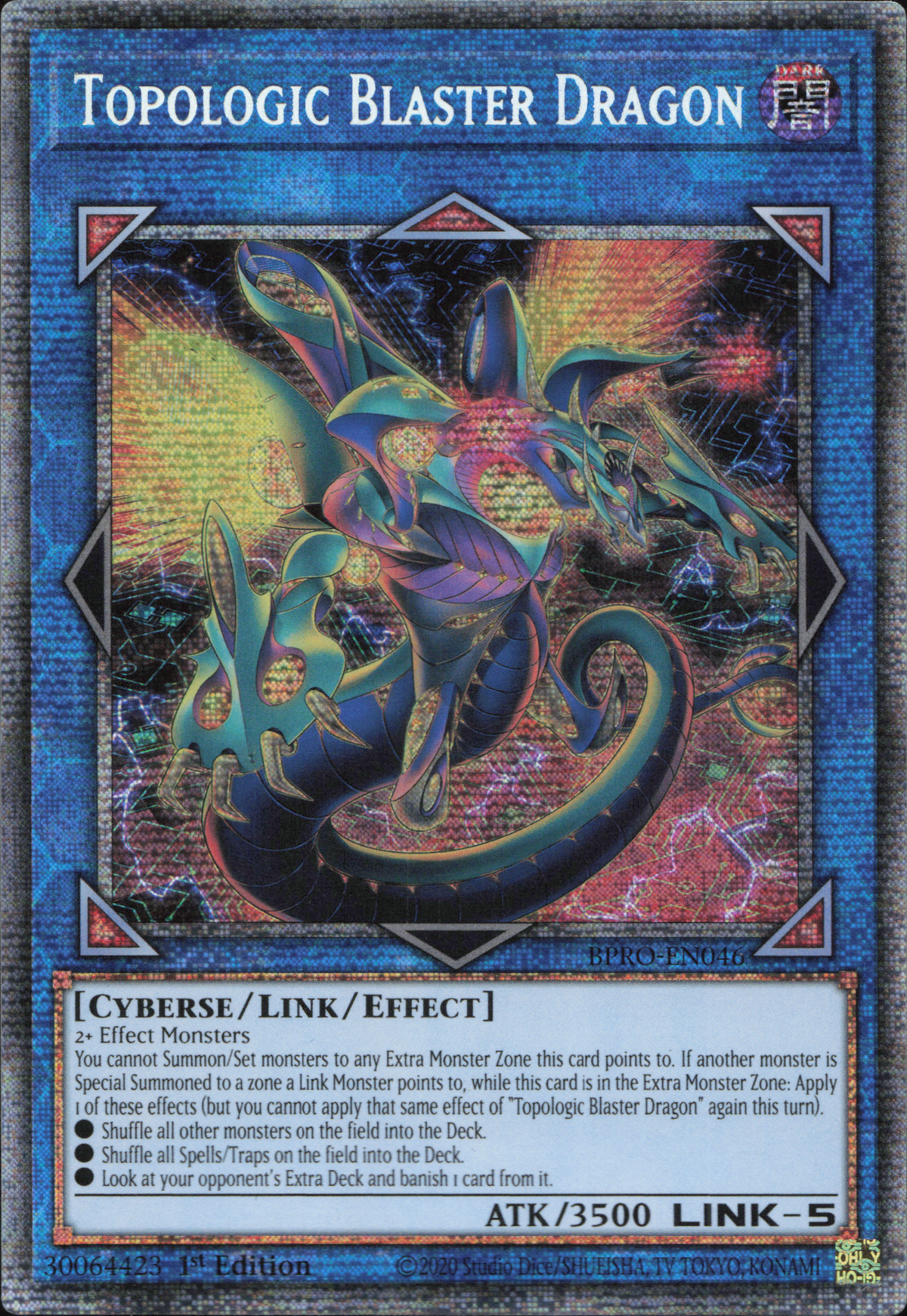 Topologic Blaster Dragon (V.2 - Starlight Rare)