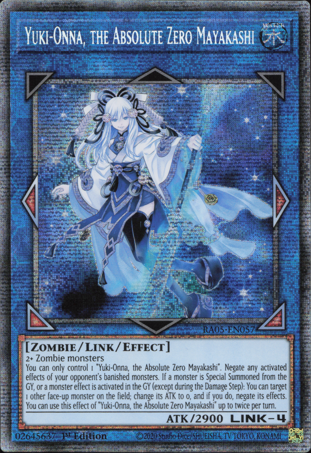 Yuki-Onna, the Absolute Zero Mayakashi (V.5 - Starlight Rare)