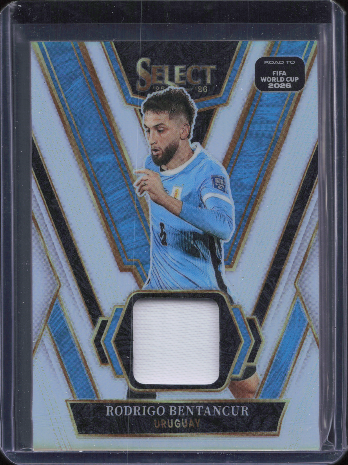 Rodrigo Bentancur Patch Panini Select World Cup