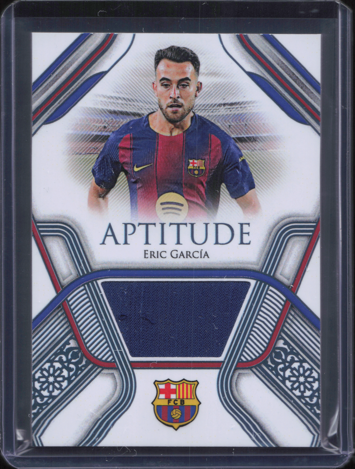 Eric Garcia Game-Worn Patch Numbered /15 Futera Barcelona