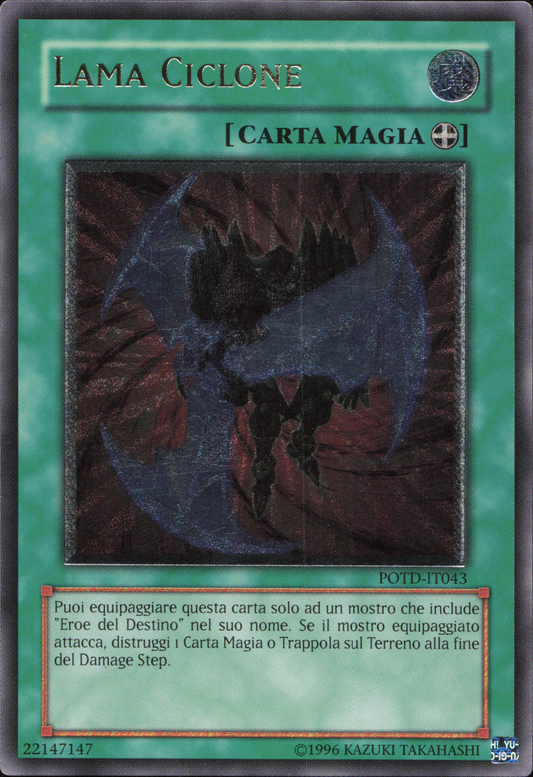 Cyclone Blade (V.2 - Ultimate Rare)(ITALIAN)