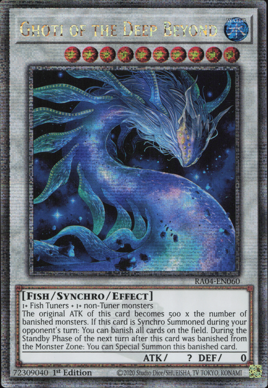 Ghoti of the Deep Beyond (V.5 - Quarter Century Secret Rare)