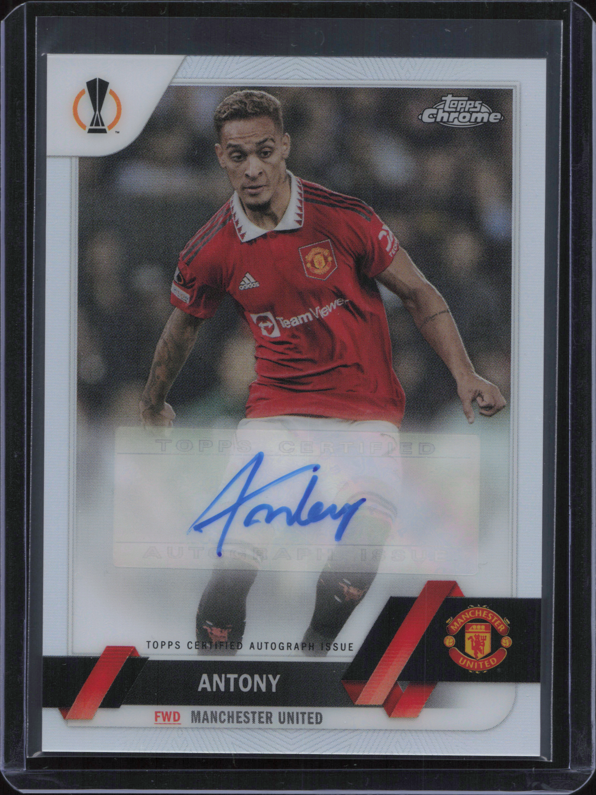 Antony Autograph Topps Chrome UCC 2022/23