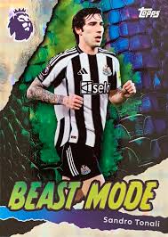 Sandro Tonali Beast Mode Topps Premier League 2025/2026 Newcastle 25/26 # 433