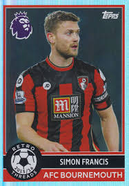 Simon Francis Retro Threads Topps Premier League 2025/2026 B’Mouth 25/26 # 383