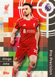 Diogo Jota Pro Precision Topps Premier League 2025/2026 Liverpool 25/26 # 410