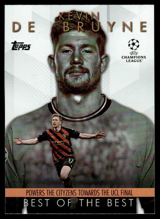 Kevin De Bruyne Best of the Best 2024 Topps UEFA Club Competitions #BM-5