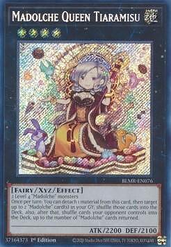 Madolche Queen Tiaramisu (V.1 - Secret Rare)