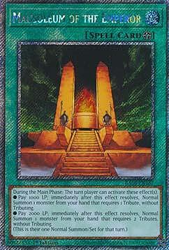 Mausoleum of the Emperor (V.1 - Platinum Secret Rare)