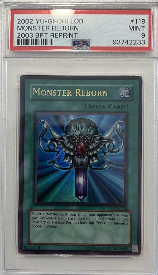 Monster Reborn (GRADED) (PSA)