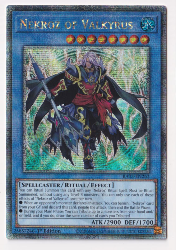 Nekroz of Valkyrus (V.2 - Quarter Century Secret Rare)