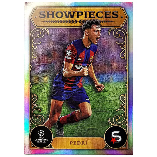 Pedri Showpieces Topps UCL Super-Stars 23/24 No. SP-08