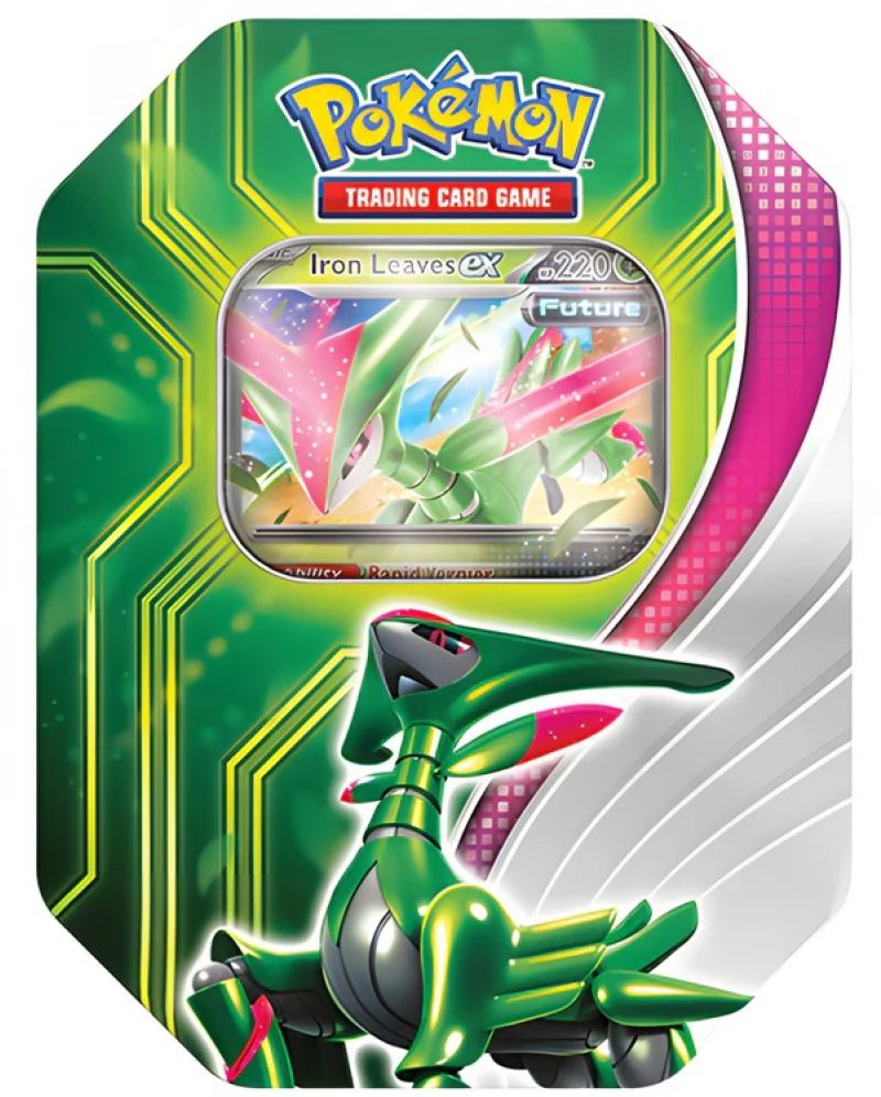 Pokemon TCG: May Ex Tin - Iron Leaves