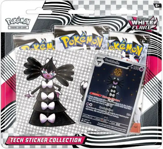 White Flare: Gothitelle Tech Sticker Collection