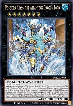 Poseidra Abyss, the Atlantean Dragon Lord (V.1 - Ultra Rare)