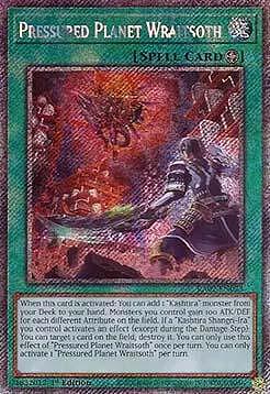 Pressured Planet Wraitsoth (V.4 - Platinum Secret Rare)