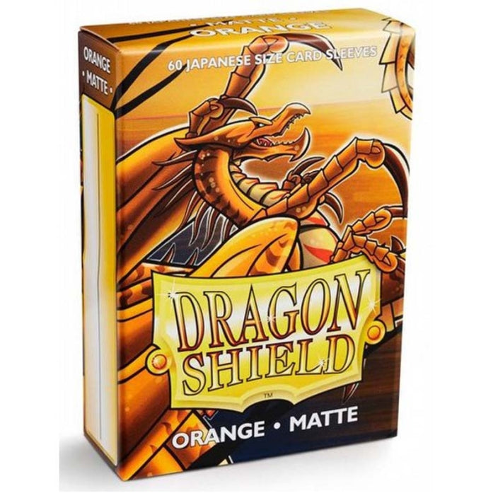 Dragon Shield- Orange - Japanese Size Sleeves