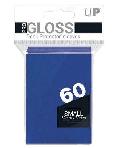 Ultra Pro - PRO-Gloss Small Size, Blue (60 бр.)
