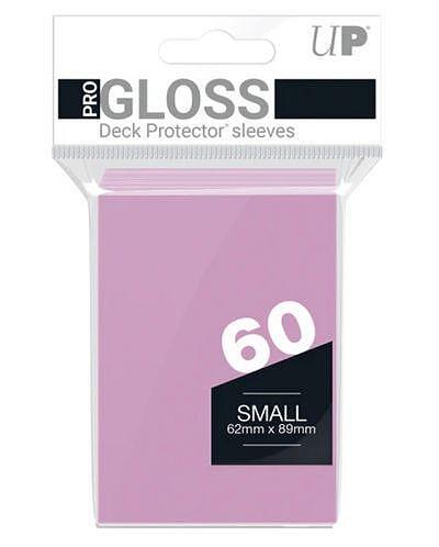 Ïðîòåêòîðè çà êàðòè Ultra Pro - PRO-Gloss Small Size, Pink (60 áð.)