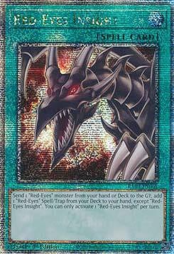 Red-Eyes Insight (V.5 - Quarter Century Secret Rare)