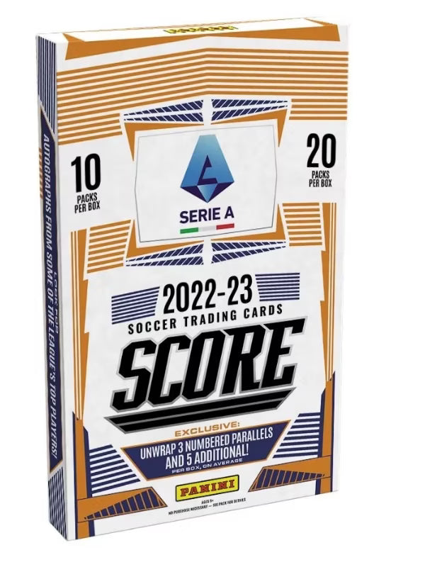 2022-23 Panini Score Serie A Soccer Retail Box
