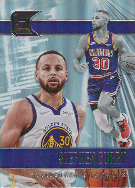 Stephen Curry Golden State Warriors 2021-22 Panini Chronicles Essentials #305