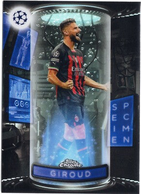 OLIVIER GIROUD SPECIMEN CARD #S-15 2023 TOPPS CHROME